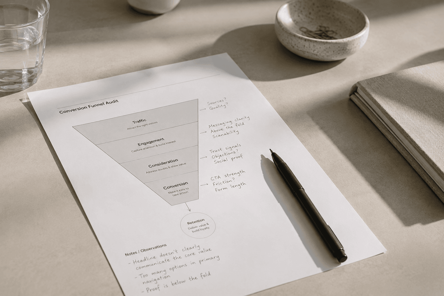 The 4-Pillar Funnel Review for Insurance and Finance Brokers Running Paid Search