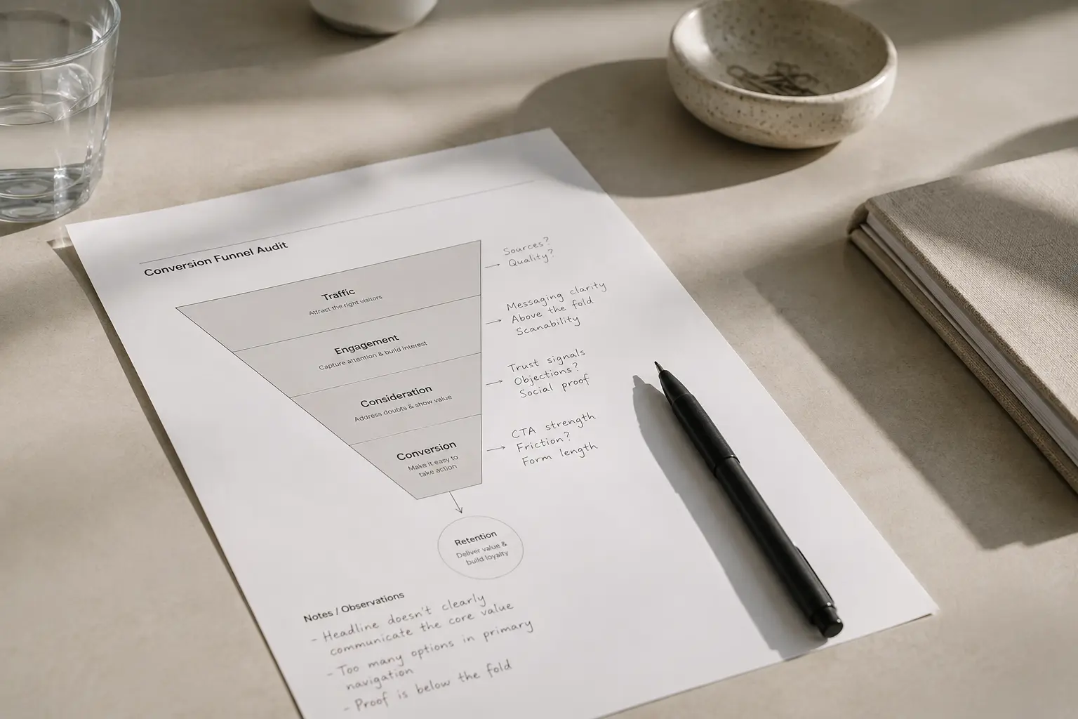 The 4-Pillar Funnel Review for Insurance and Finance Brokers Running Paid Search