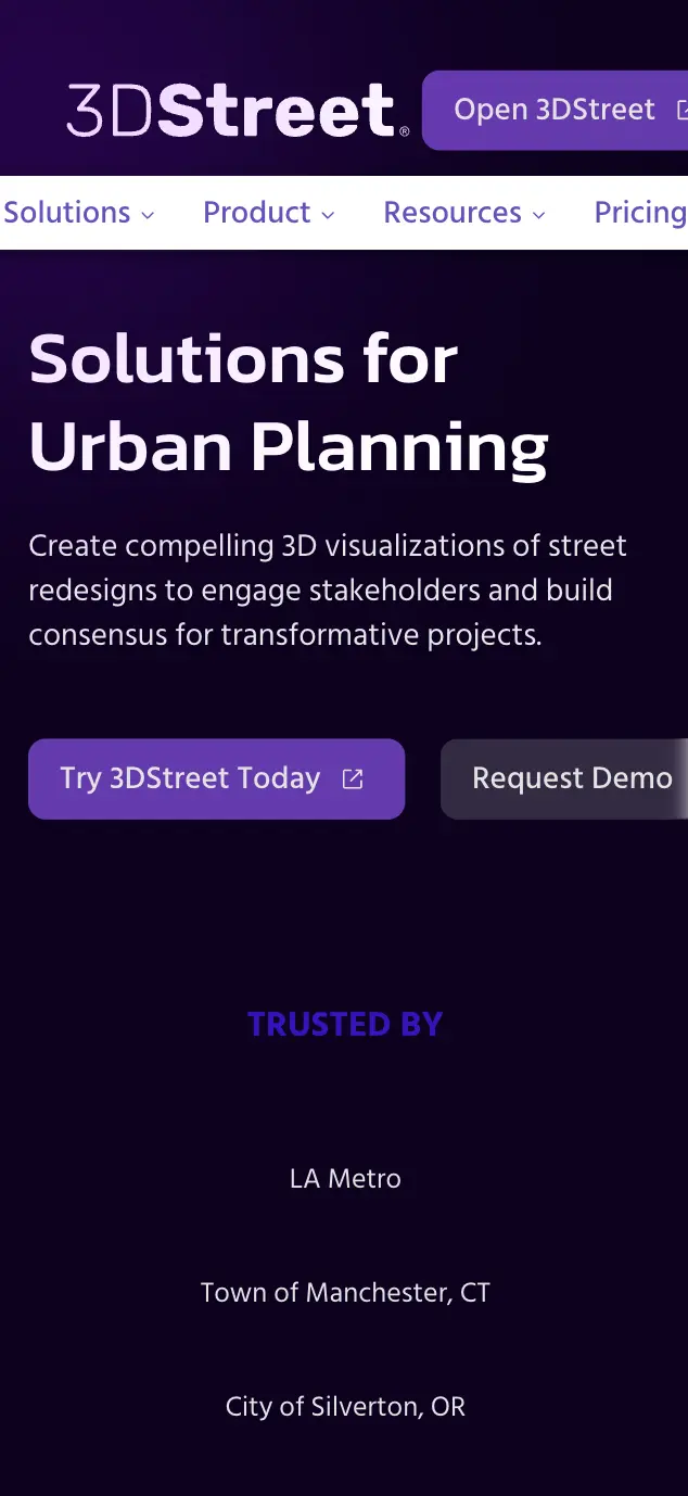 3DStreet website