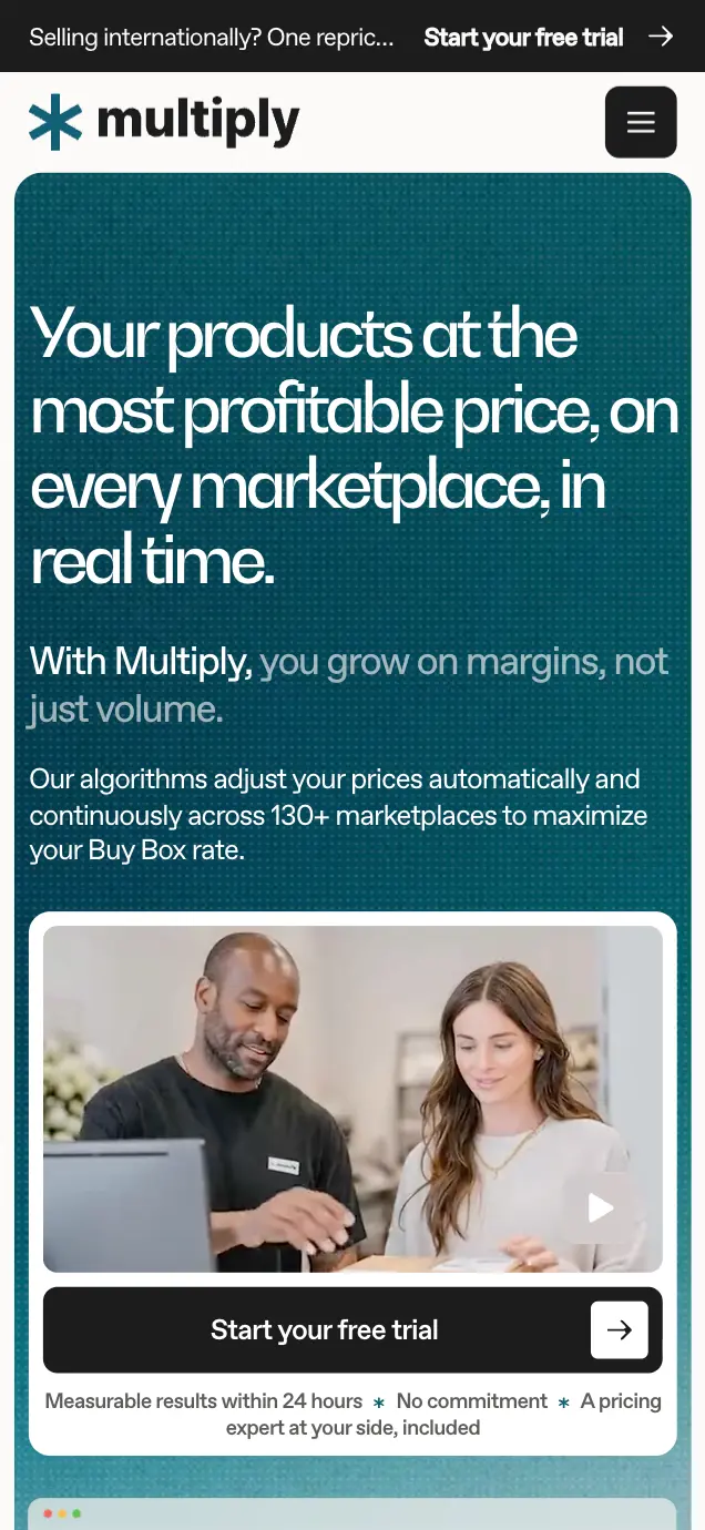 Multiply Cloud website